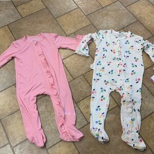 Girl 9 Month Bamboo Pjs